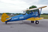 N28024 @ GIF - 1945 Boeing A75N1(PT17), c/n: 75-2799 with
NAVY CODE 256
