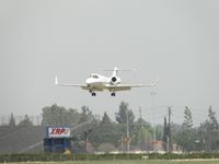N977JP @ POC - On final to runway 26L - by Helicopterfriend