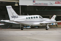 N421LC @ BOW - Cessna 421C, c/n: 421C0910 - by Terry Fletcher