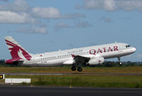 A7-AHB @ HTDA - Departing for Doha - by Duncan Kirk