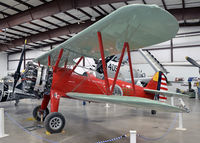 N5279N @ VEL - NX5279N 1942 Boeing-Stearman Model E75 Kaydet C/N 75-5926

J t Robidoux Airport (VLE)
Planes of Fame Air Museum
Valle, AZ
TDelCoro
April 11, 2011 - by Tomás Del Coro