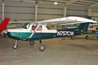 N757CW @ PCM - 1977 Cessna 152, c/n: 15279642 - by Terry Fletcher