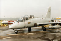 MM54513 @ EGVA - MB339A, callsign India 4562, of 61 Stormo Italian Air Force on display at the 1994 Intnl Air Tattoo at RAF Fairford. - by Peter Nicholson
