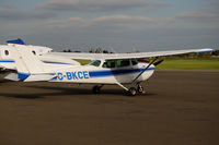 G-BKCE @ EIWT - Parked on the apron at Weston. - by Noel Kearney