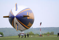 G-HLEL @ LFFQ - The team brings the airship to its mast - by Thierry DETABLE