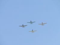 N556TR @ CCB - Leading the four plane flyover
