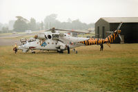 4011 @ EGVA - Mil-24V Hind of the Czech Air Force at the 1994 Intnl Air Tattoo at RAF Fairford. - by Peter Nicholson