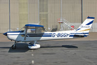 G-BGGP @ EGNX - 1979 Reims Aviation Sa REIMS CESSNA F152, c/n: 1580 now with Donair titles - by Terry Fletcher