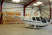 G-CDSY @ EGBW - 2005 Robinson R44 Raven, c/n: 1534