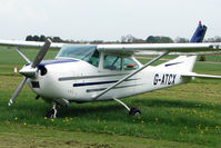 G-ATCX @ EGBT - 1964 Cessna CESSNA 182H, c/n: 182-55848 - by Terry Fletcher