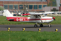 G-BIFY @ EGTC - 1972 Reims Aviation Sa CESSNA F150L, c/n: 0829 - by Terry Fletcher