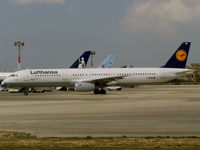 D-AIRR @ LMML - A321 D-AIRR Lufthansa - by raymond