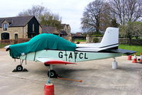 G-ATCL @ EGTW - at Oaksey Park - by Chris Hall