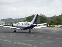N700WT @ SZP - SOCATA TBM 700, one P&W(C)PT6A-64 Turboprop, 1,570 shp flat rated at 700 shp, taxi - by Doug Robertson