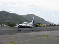 N700WT @ SZP - SOCATA TBM 700, one P&W(C)PT6A-64 Turboprop, 1,570 shp flat rated at 700 shp, taxi - by Doug Robertson