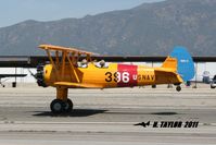 N5580M @ KCCB - Landing rollout at Cable - by Nick Taylor Photography