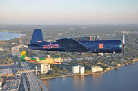 N82792 - W/ N53CJ over downtown Jacksonville, Fl - by s3onewire