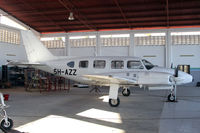 5H-AZZ @ HTZA - In Tropical Air's hangar at Zanzibar - by Duncan Kirk