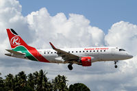 5Y-KYK @ HTZA - Nice landing shot at Zanzibar - by Duncan Kirk