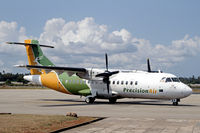 5H-PAA @ HTZA - Taxiing on the ramp at Zanzibar - by Duncan Kirk