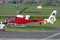 G-SWWM @ EGBJ - ex Royal Navy XW853, 'Sharks' display team. Now privately owned - by Chris Hall