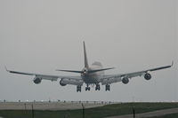 HL7419 @ KLAX - Asiana Cargo Boeing 747-48EF, HL 7419 24R approach KLAX. - by Mark Kalfas