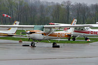 D-EHNF @ EDMA - R/Cessna F.152 [1584] Augsburg~D 20/04/2005 - by Ray Barber