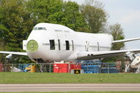 F-GITC @ EGBP - ex Air France B747 being scrapped at Kemble - by Chris Hall