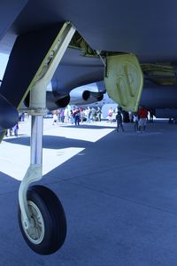 60-0038 @ NFW - 1960 Boeing B-52H Stratofortress, c/n: 464403; light fuel load since the outboard wheel isn't touching the ground - by Timothy Aanerud