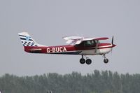 G-BUCA @ EGSH - About to touch down. - by Graham Reeve