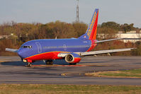 N317WN @ ORF - Southwest Airlines N317WN exiting RWY 5 after landing. - by Dean Heald