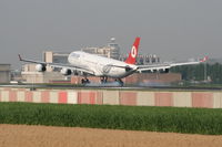 TC-JIH @ EBBR - Flight TK1937 is landing on RWY 25L - by Daniel Vanderauwera