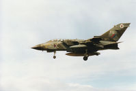 ZA473 @ EGQS - Tornado GR.1B of 12 Squadron returning to RAF Lossiemouth in the Summer of 1994. - by Peter Nicholson