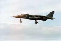 XZ385 @ EGQS - Jaguar GR.1A of 16[Reserve] Squadron on final approach to RAF Lossiemouth in the Summer of 1994. - by Peter Nicholson