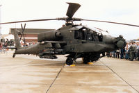 88-0236 @ MHZ - Another view of the 6/6th Cavalry AH-64A Apache on display at the 1995 RAF Mildenhall Air Fete. - by Peter Nicholson