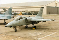 MM7149 @ EGVA - AMX of 51 Stormo Italian Air Force on the flight-line at the 1994 Intnl Air Tattoo at RAF Fairford. - by Peter Nicholson