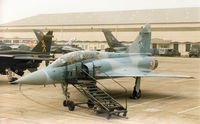 521 @ EGVA - Another view of the EC 2/2 Mirage 2000B of the French Air Force on the flight-line at the 1994 Intnl Air Tattoo at RAF Fairford. - by Peter Nicholson