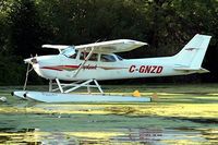 C-GNZD @ 96WI - Cessna 172N Skyhawk [72-70617] Oshkosh-Lake Winnebago Seaplane Base~N 30/07/2008 - by Ray Barber