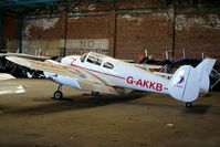 G-AKKB @ EGCB - Barton resident - by Chris Hall