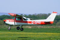 G-GFIG @ EGCB - visitor from Blackpool - by Chris Hall