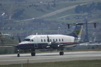 N220GL @ BIL - Great Lakes Airlines Beech 1900 @ BIL - by Daniel Ihde