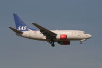 LN-RPF @ EBBR - Arrival of flight SK4743 to RWY 02 - by Daniel Vanderauwera