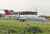 N66SG @ EGGW - 2000 Learjet Inc 45, c/n: 073 in a revised colour scheme - by Terry Fletcher
