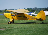 G-ALEH @ EGLM - Piper PA-17 Vagabond, Ex N4689H at White Waltham - by moxy