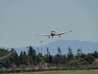 N43973 @ POC - On final to runway 26L - by Helicopterfriend