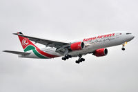 5Y-KQS @ EGLL - Kenya Airways - by Artur Bado?