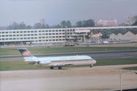 YU-AHM @ LHR - DC-9-32 of Yugoslav Airlines JAT at Heathrow in November 1974. - by Peter Nicholson