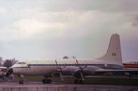 XL639 @ STN - Britannia C.1 retired from active service seen at Stansted in March 1976. - by Peter Nicholson