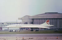 G-BOAA @ LHR - Concorde 102 of British Airways seen at Heathrow in March 1976. - by Peter Nicholson
