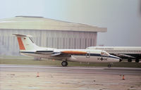 16 06 @ LHR - HFB-320 Hansa Jet of the German Air Force FBS VIP Flight visiting Heathrow in March 1976. - by Peter Nicholson